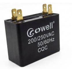 CAPACITOR DE MARCHA 1MF 450V EVERWELL