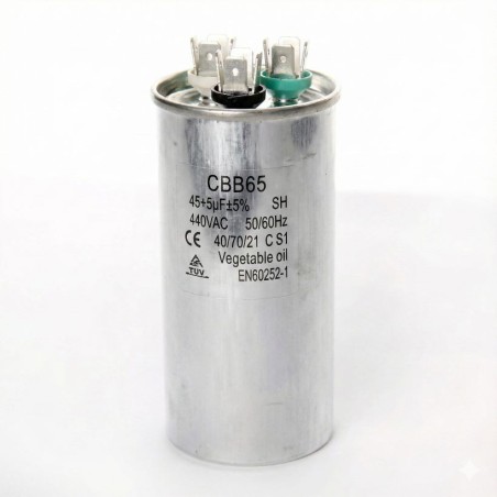 CAPACITOR DE MARCHA 5MF 370V EVERWEL